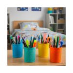 Round Net Plastic Pen Stand