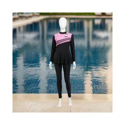 Ladies Back Zip Swimming Costume 1666