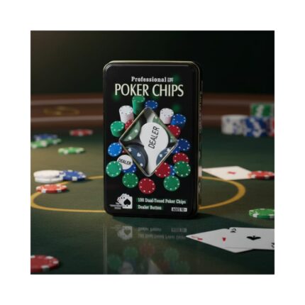 100 Dual-Toned Poker Chips