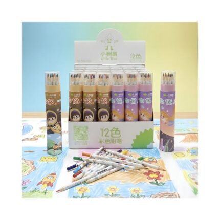 Color Pencil No. 2047 ( 12 Color/ 24 Pcs Box )