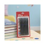 Blue/ Black Gel Ink Pen ( 6 Pcs )
