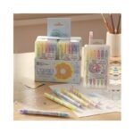 Duo Tip Highlighter No. 952 ( 12 Pcs Box/ 12 Color/ 6 Highlighter )