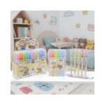 Duo Tip Highlighter No. 2016 ( 12 Pcs Box/ 12 Color/ 6 Highlighter )