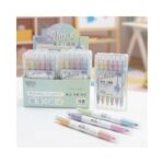 Duo Tip Highlighter No. 2017 ( 12 Pcs Box/ 12 Color/ 6 Highlighter )