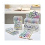 Highlighter+Erasable Tip No. 2019 ( 12 Pcs Box/ 6 Color/ 6 Highlighter )