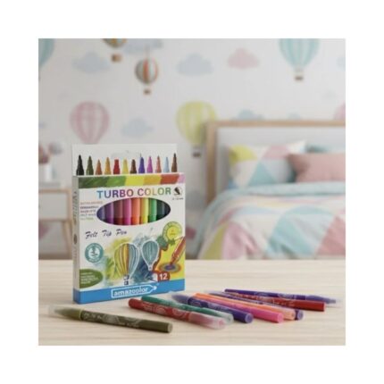 Single Tip Color Pen No. 80620 ( 12 Pcs )