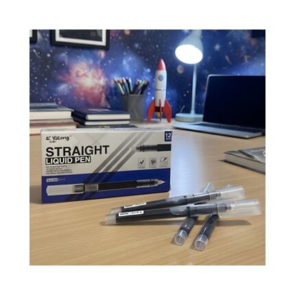 Black Liquid Pen No. 252669 ( 12 Pcs )