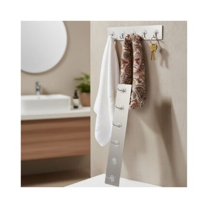 Metal Hook Wall Rack ((6 Hook )