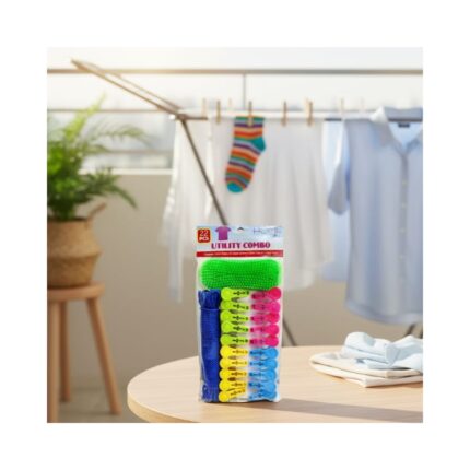 20 Cloth Clip+1 Cloth Line + 1 cloth Brush