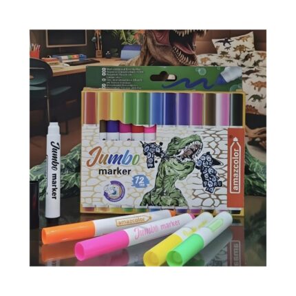Single Tip Jumbo Marker No. 10777 ( 12 Pcs )