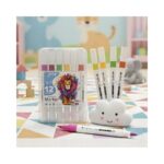 Double Tip Color Pen No. 245108 ( 12 Pcs )