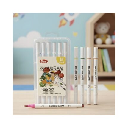 Double Tip Color Pen No. 1970 ( 12 Pcs )