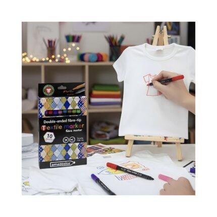 Double Tip Textile Marker No. 10753 ( 10 Pcs )