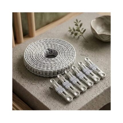 No. 121-014 5M Cloth Line + 8 Cloth Clip