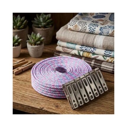 No. 121-016 5M Cloth Line + 8 Cloth Clip