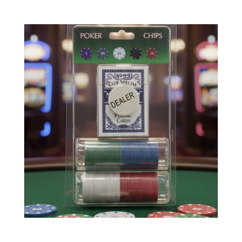 poker 2 Poker Chips set No. 2400 - Image 1