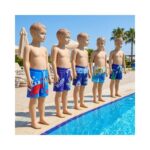 Boys Long Shorts Mix Design No. 004 (Size : S to XL)